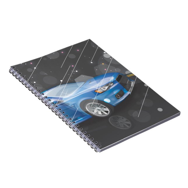 Sports Car Notebook (Right Side)