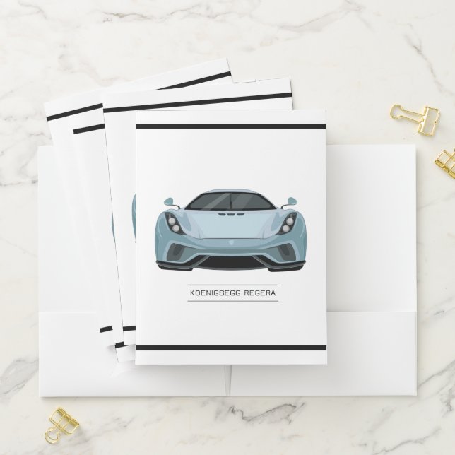 Sports Car Pocket Folder (In Situ)