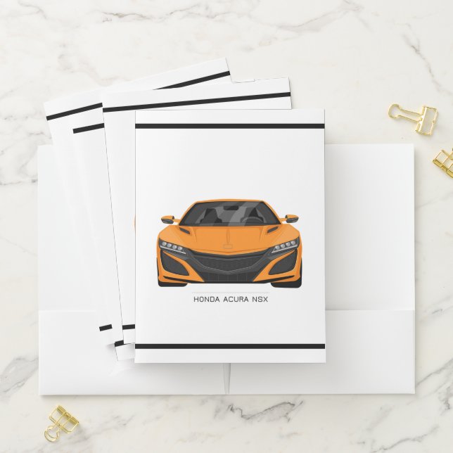 Sports Car Pocket Folder (In Situ)