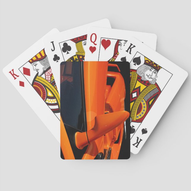 Sports Car Poker Cards (Back)
