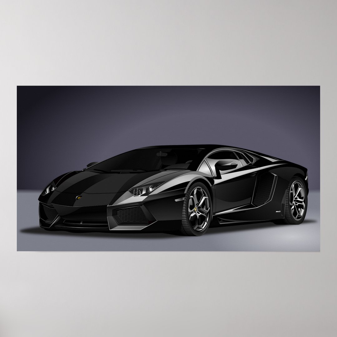 Sports Car Poster | Zazzle