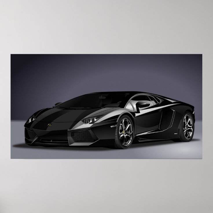 Sports Car Poster Zazzle