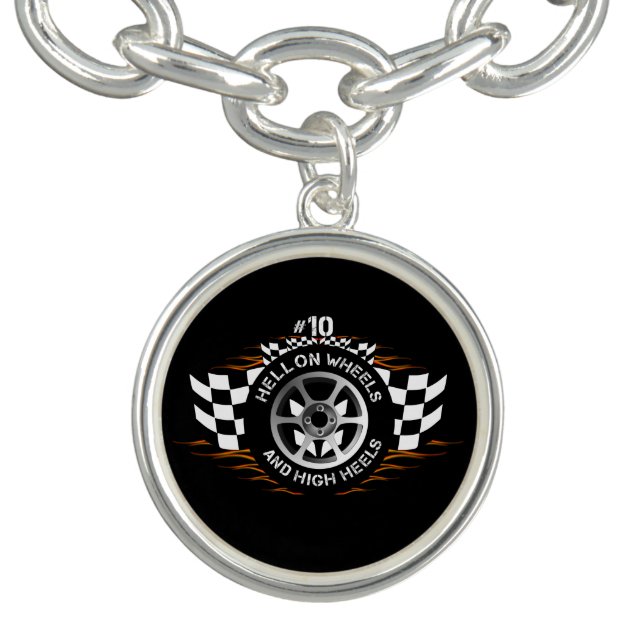 Sports Car Racing Hell On Wheels & High Heels #10  Bracelet (Design)