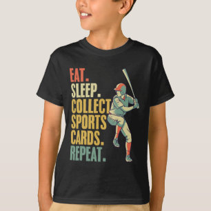 Sports Card Collecting Basketball Baseball Card Co T-Shirt