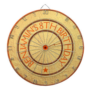 Sports Celebration Kids Modern Cool Birthday Dart Board