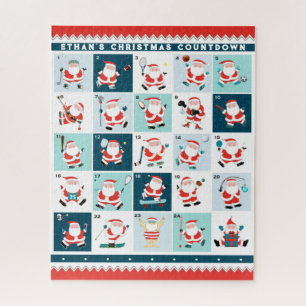 Sports Christmas Advent Calendar Jigsaw Puzzle