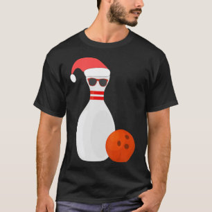 Sports Christmas Bowling - Snowman Bowling T-Shirt