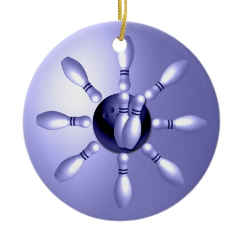 Sports Christmas Ceramic Ornament