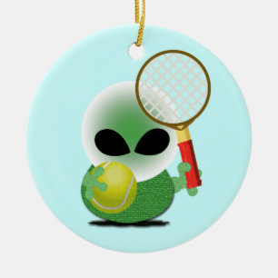 Sports Christmas Ceramic Ornament