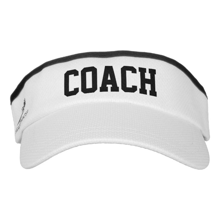 coach visor hat