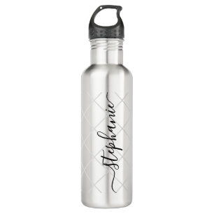Sports Custom Calligraphy Name Stainless Steel Water Bottle
