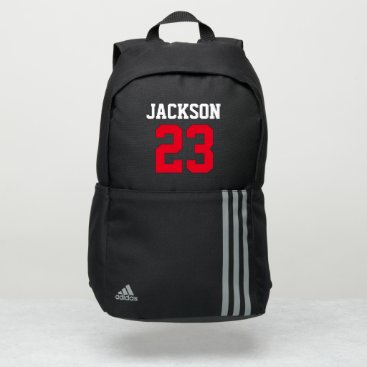 Sports Custom Name Number Color | Athletics Adidas Backpack