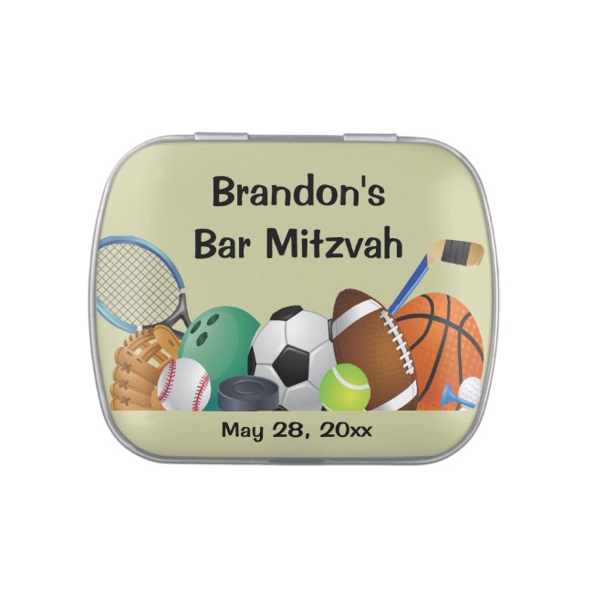 Sports Design Party Favor Candy Container