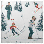 Sports d'Hiver Cloth Napkin