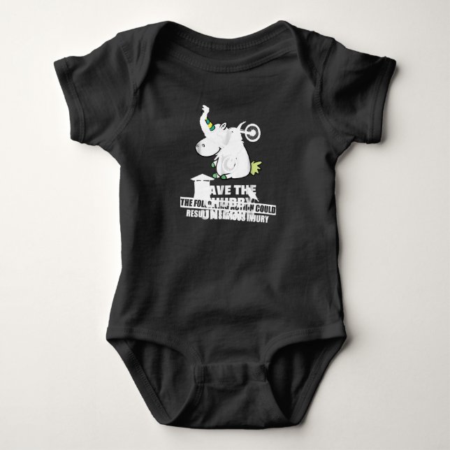 Sports Dirt Bike Motorcycles Lover Gift Baby Bodysuit (Front)