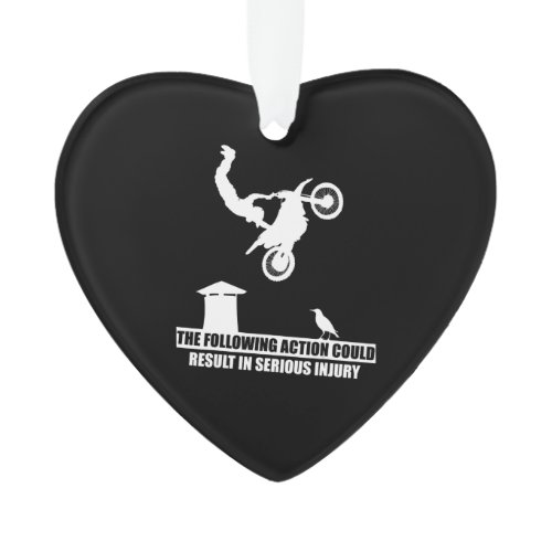 Sports Dirt Bike Motorcycles Lover Gift Ornament