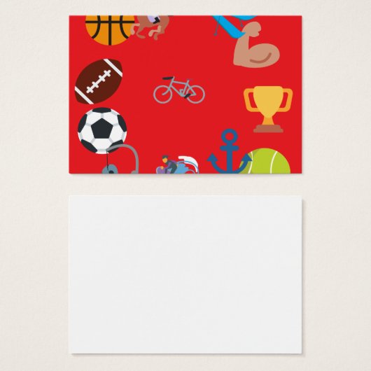 sports emoji (Front & Back)