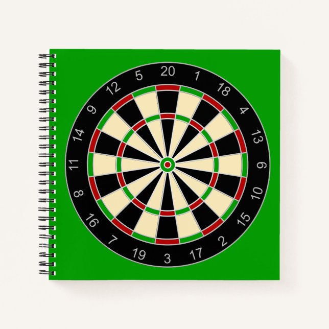Sports Equipment - Dartboard 1 Notebook (Front)