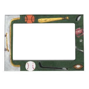 Sports Equipment Magnetic Photo Frame