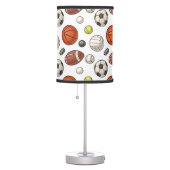 Sports Equipment Pattern Table Lamp (Right)