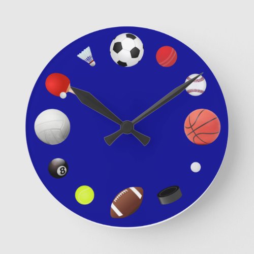 Sports Fan clock