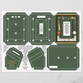 Sports Fan Frame Pin Ornament 2x3" photo