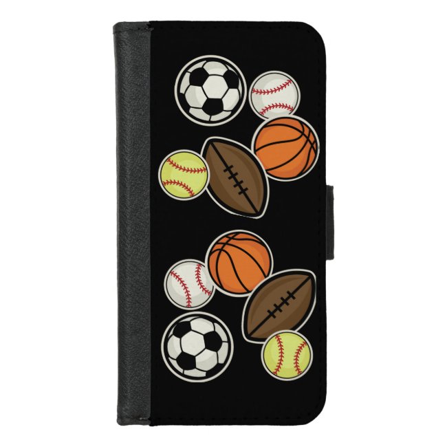 Sports Fan iPhone Wallet Case