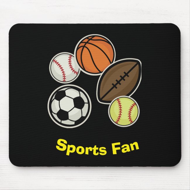 Sports Fan Mouse Pad