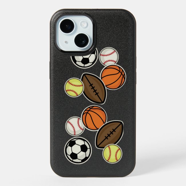 Sports Fan OtterBox iPhone 15 Case