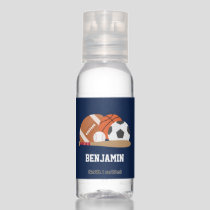 Sports Fan Personalized Hand Sanitizer