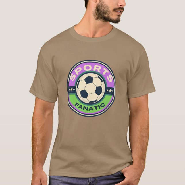 Sports Fanatic girl family T-Shirt (Front)