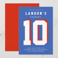 Sports fanatic kids birthday party