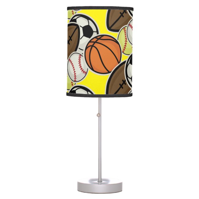 Sports Fans Table Lamp