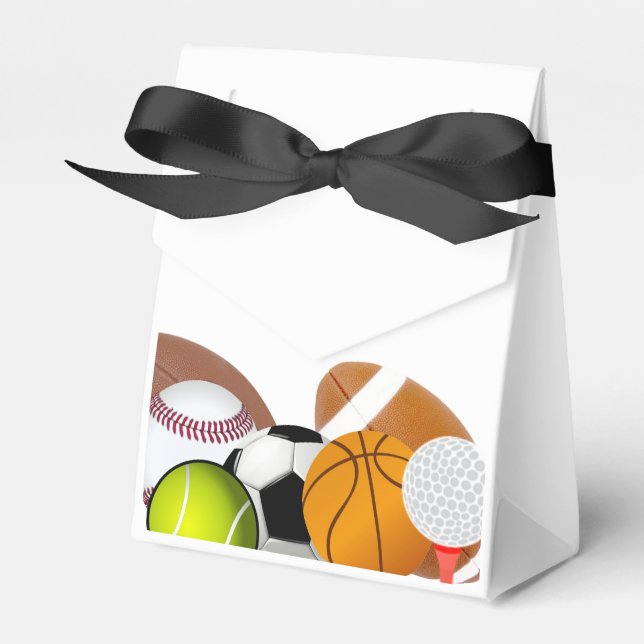 Sports Favor Boxes (Front Side)