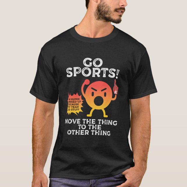 Sports Favorite Team Sports Fan Sports T-Shirt (Front)