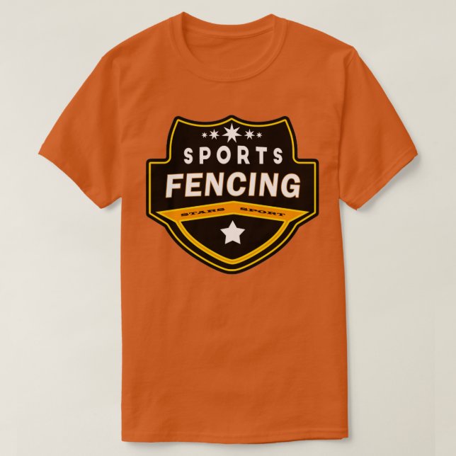 Sports Fencing2  T-Shirt (Design Front)