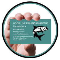 Sports Fishing Charter Business Cards