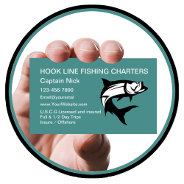 Sports Fishing Charter Business Cards at Zazzle