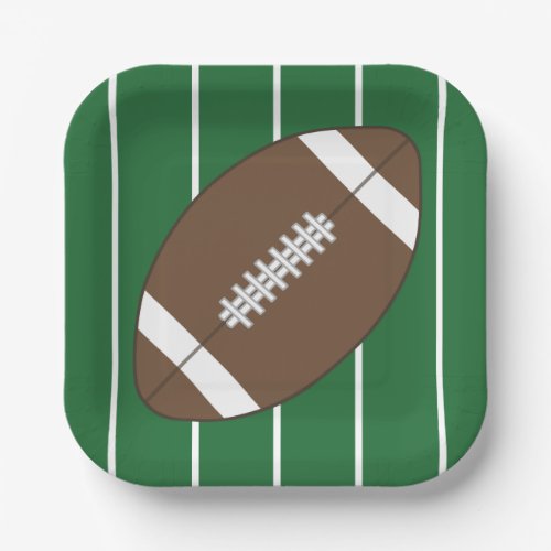 Sports Football Game Party Plates