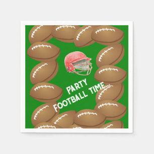 Sports Football Party time... Napkin