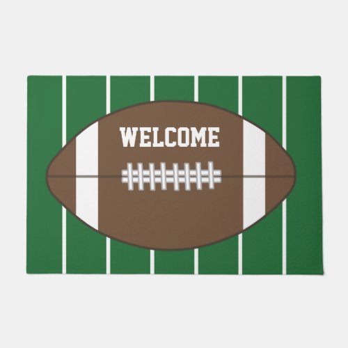 Sports Football Welcome Doormat Rug