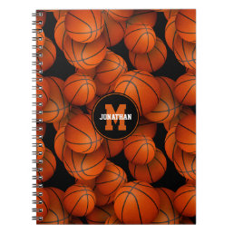 sports gifts boys girls personalized basketball  notebook