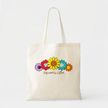 Sports Girl Tote Bag by SportsGirlStore at Zazzle