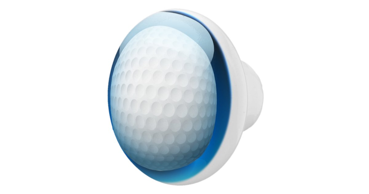 Sports Golf Ball Drawer Knobs Zazzle