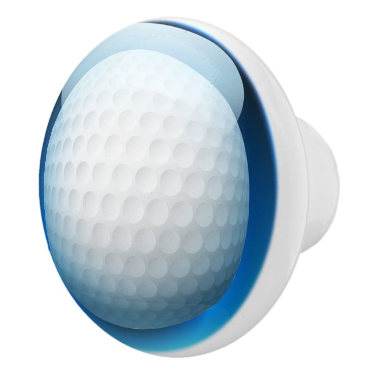 Sports Golf Ball Drawer Knobs Zazzle