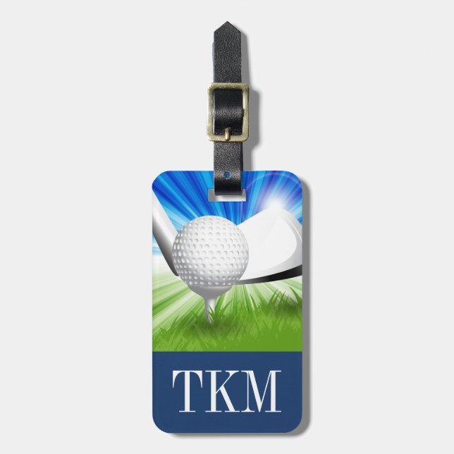 Sports - Golf Luggage Tag (Front Vertical)