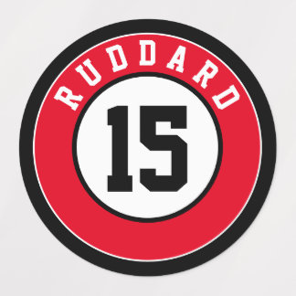 Sports Helmet Label
