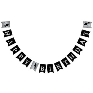 Sports Hockey Themed Birthday Banner