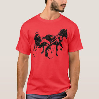 Sports Horse Race Harness Racing Gift T-Shirt