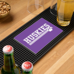 Sports Huskies Bar Mat